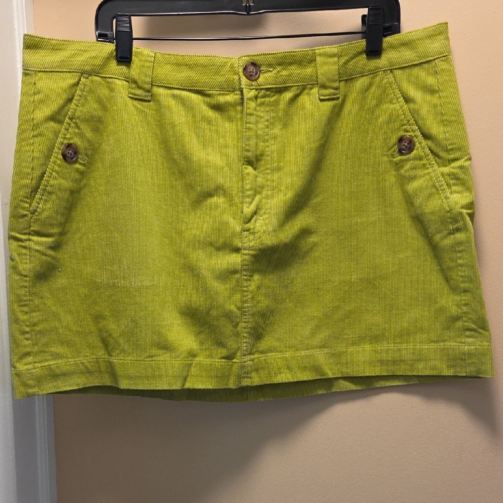 Wild Fable Olive Corduroy Skirt
